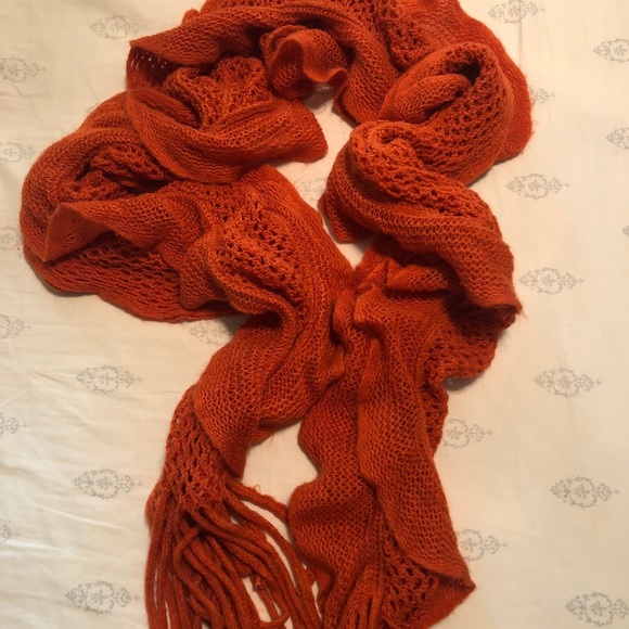Accessories - Orange scarf